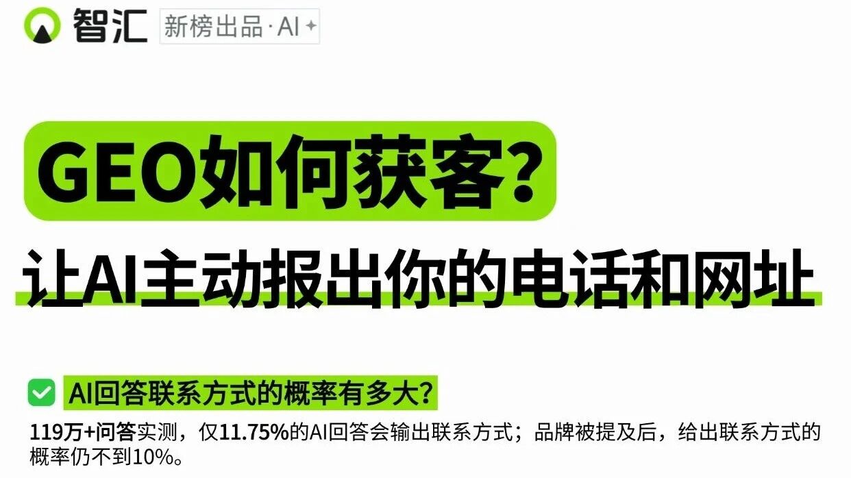 90%品牌败在这步：AI死活不肯报电话和网址