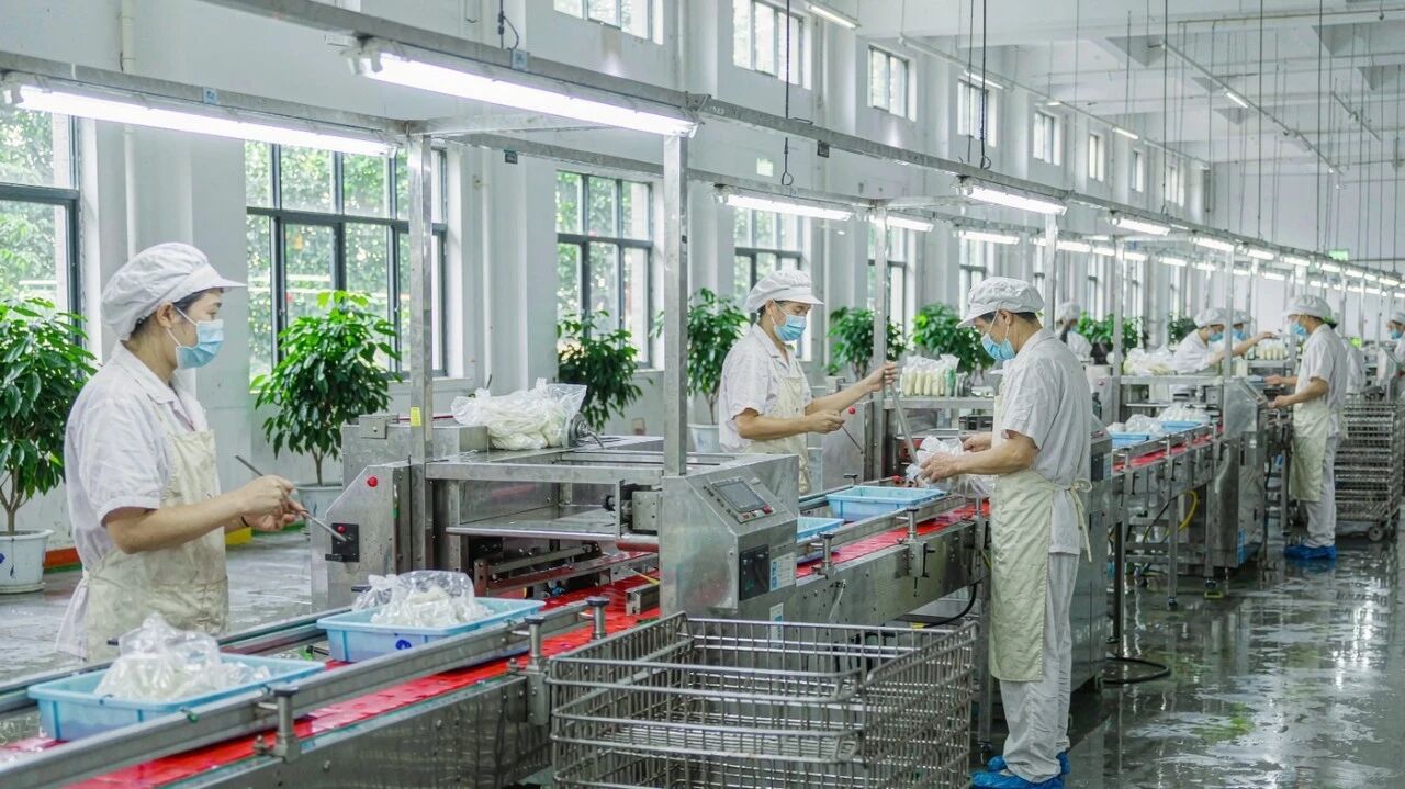 涪陵榨菜产线