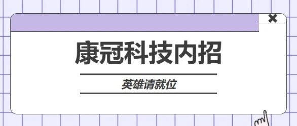 康冠科技内招