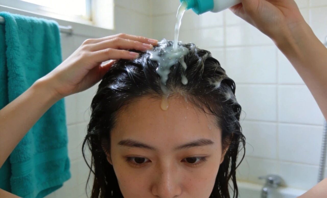 洗发水直接涂抹误区