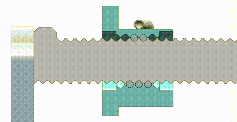 滚珠丝杠高精度传动及(Python)自动化建模的图2