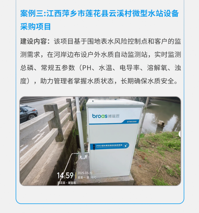 江西萍乡水质监测