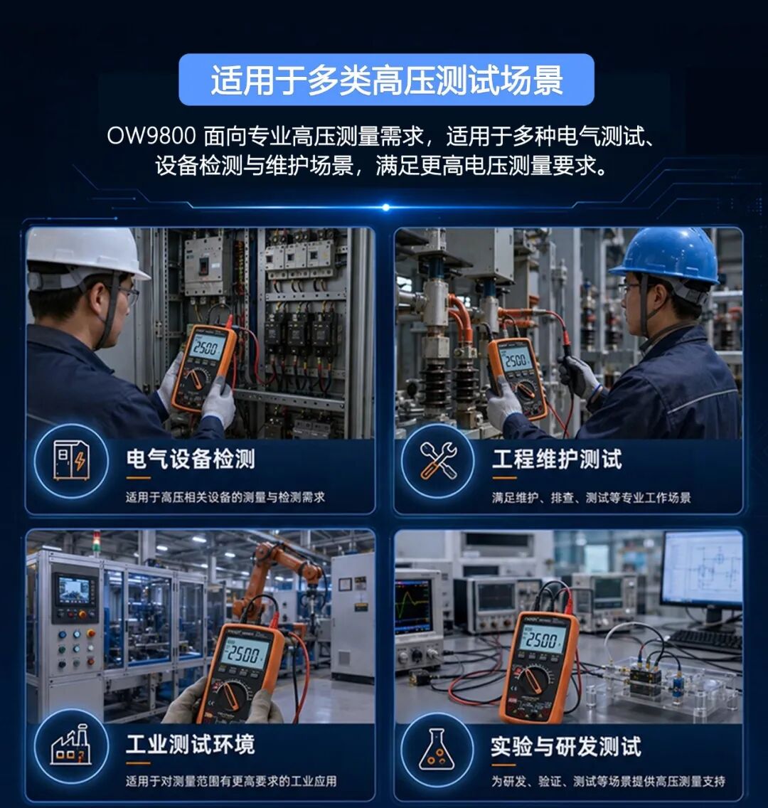OW9800系列高压万用表