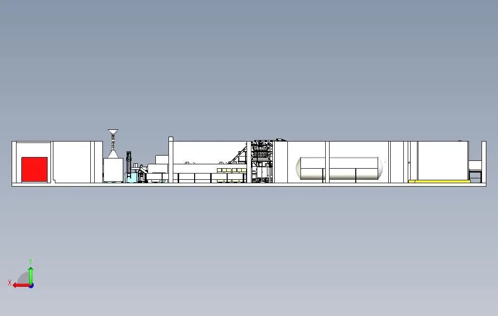 生产线布局_STEP_模型图纸免费下载 – 懒石网