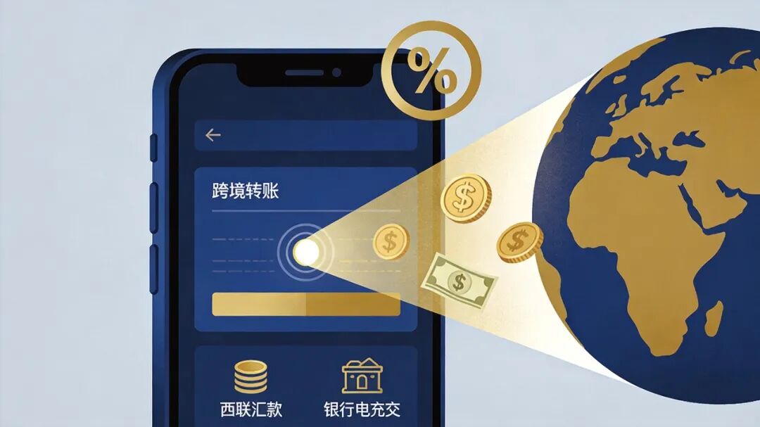 1%跨境汇款税：手机跨境转账与税率标识
