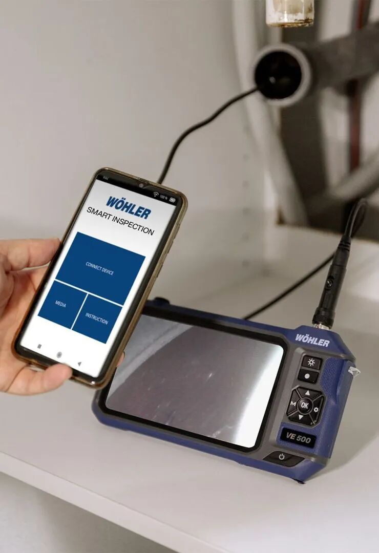 探秘隱蔽空間的利器——屋爾樂 VE 500高清視頻內(nèi)窺鏡