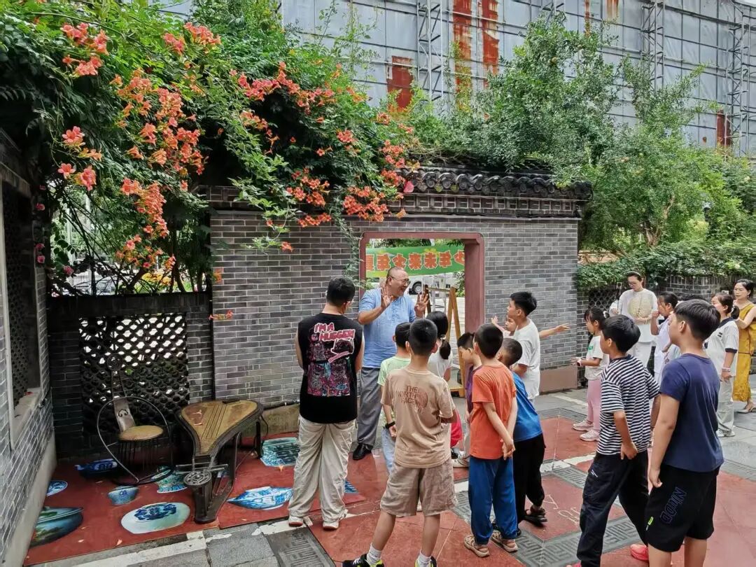 唐风蜀韵景区迎接“未来少年夏令营”小朋友的到来(图5)