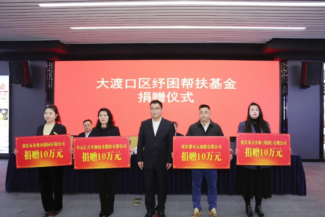 纾困帮扶 责任同行 | 馨田助力大渡口区纾困帮扶基金，共筑公益之路(图4)