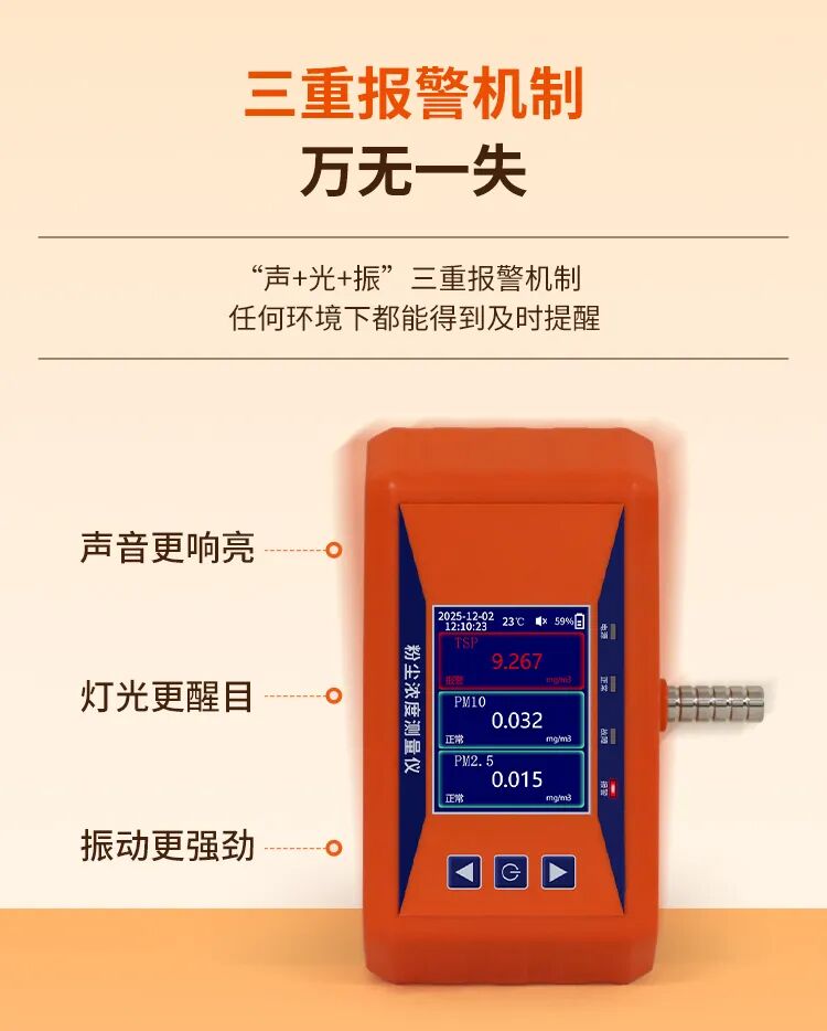 專業隨行，精準掌控——YR-PF110便攜式粉塵濃度測量儀全新上市