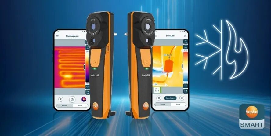 德图发布全新testo860i智联型掌上红外热像仪&mdash;重新定义移动端红外热像检测