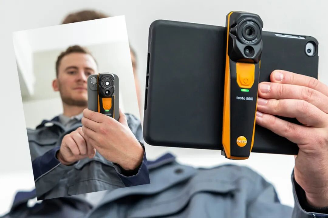 德图发布全新testo860i智联型掌上红外热像仪&mdash;重新定义移动端红外热像检测