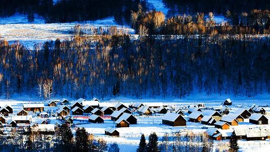 禾木村图片_禾木村素材_禾木村高清图片_摄图网图片下载