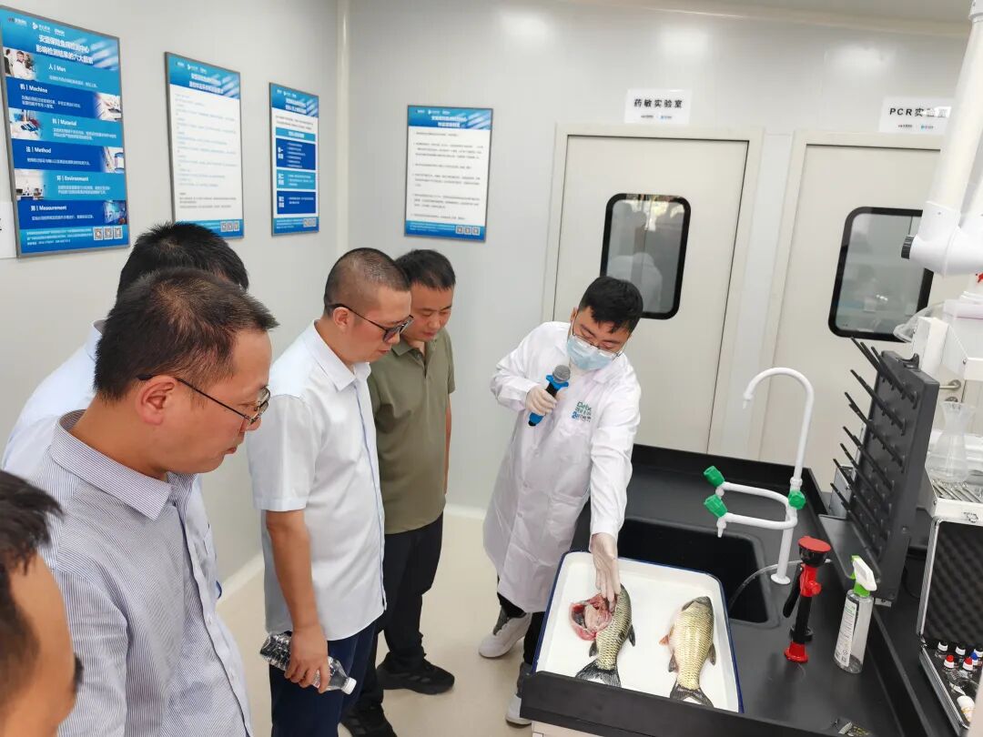 【安盟保險(xiǎn)×旋達(dá)檢測(cè)】共建綿陽(yáng)魚病檢測(cè)中心正式揭牌啟用