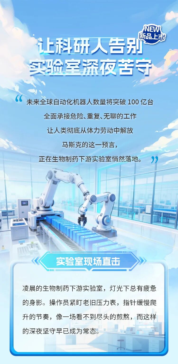 重磅新品 | 告別深夜實(shí)驗(yàn)室，解放熬夜科研人