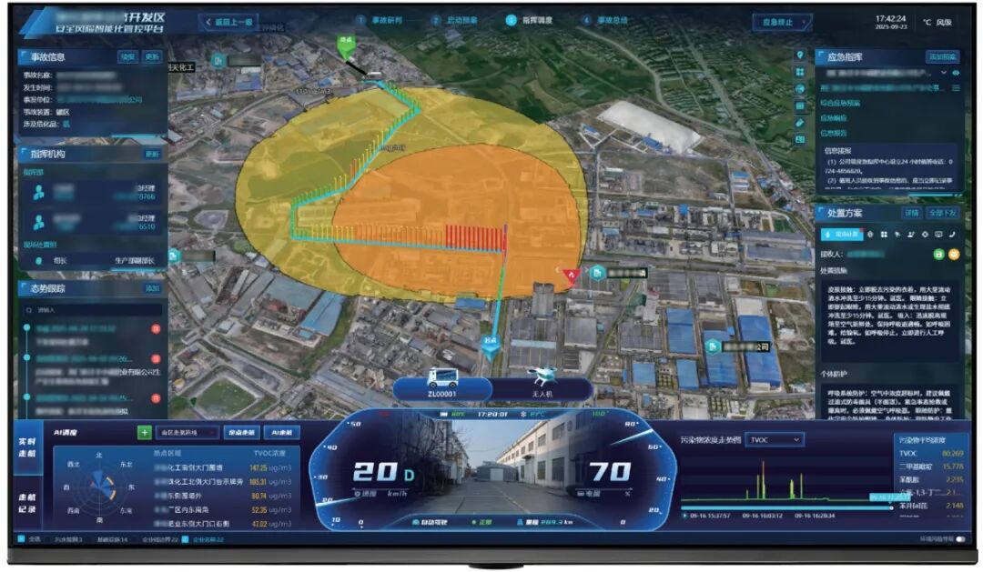 智能巡檢機器人！聚光科技亮相中國化工園區發展大會