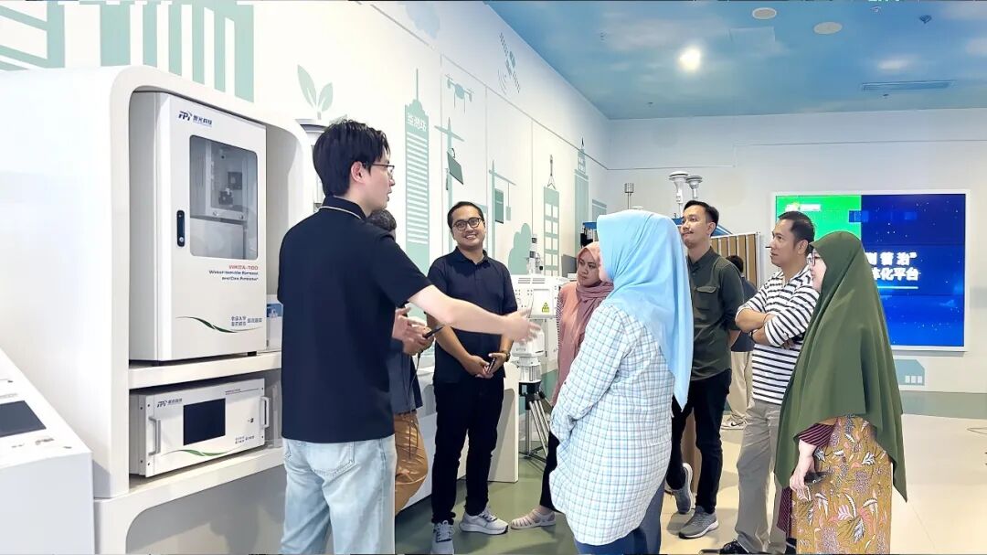 環(huán)保合作加速！印度尼西亞環(huán)境與林業(yè)部代表團(tuán)一行考察聚光科技