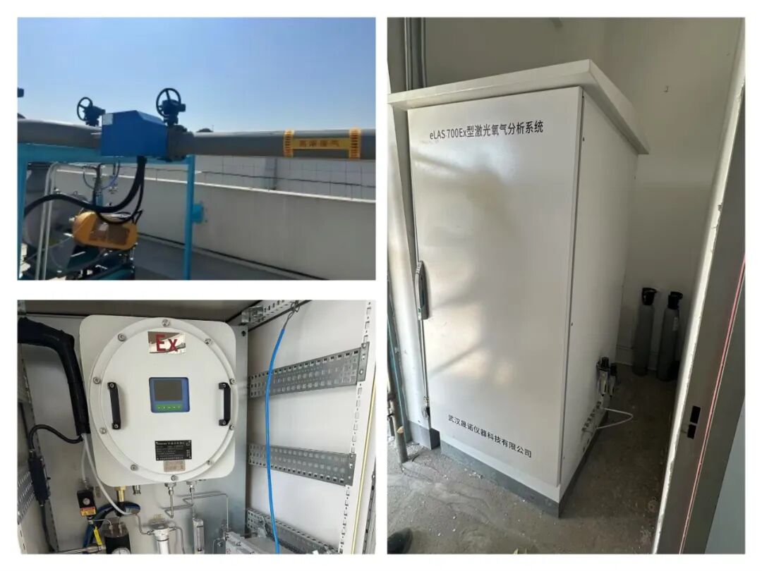 晟諾儀器激光氧氣分析系統在廢氣出口去焚燒爐含氧量檢測中安裝調試完成