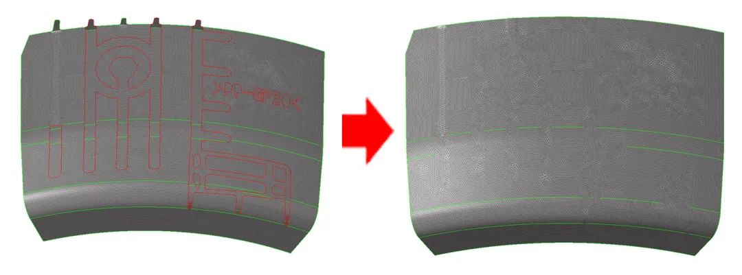 技术干货 | 注塑件电磁网格划分指南（HyperMesh+SimLab）的图10