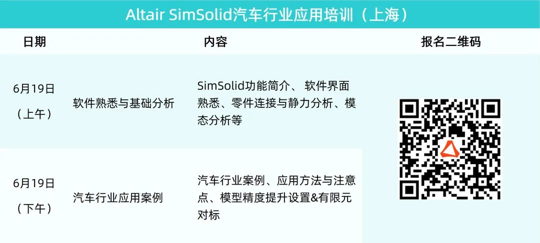 培训计划丨Altair 六月培训及网络研讨会计划的图3