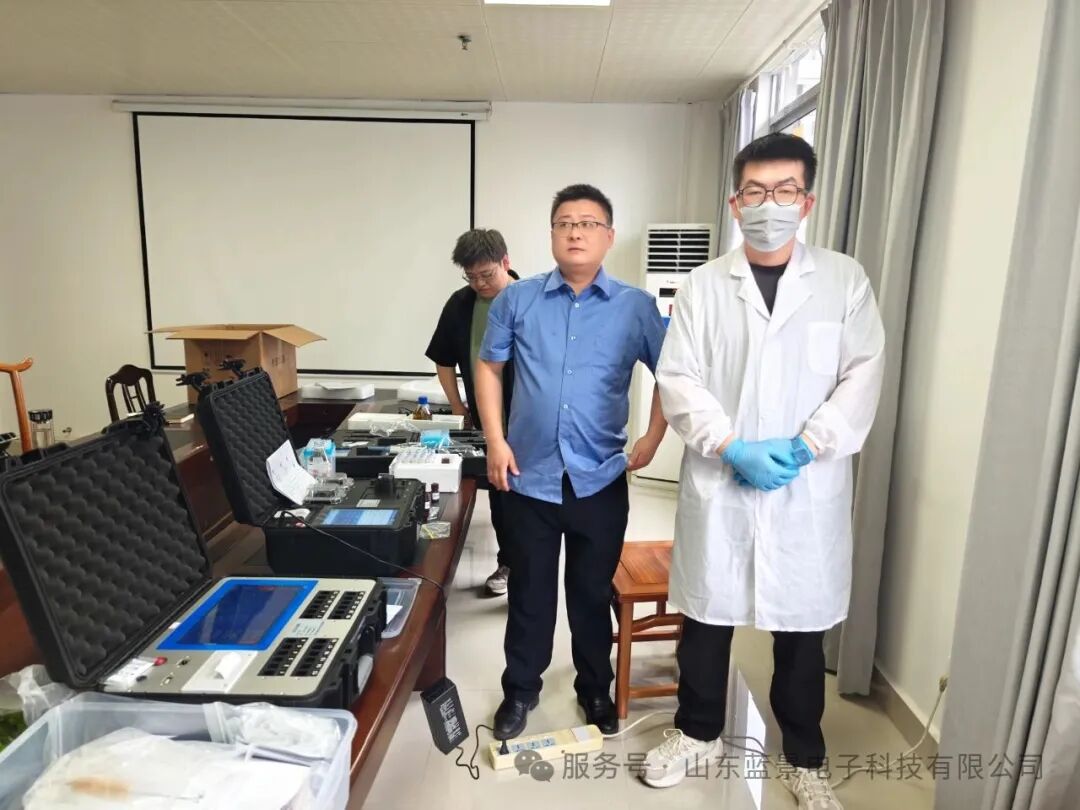 蓝景 黔南州福泉市人民检察院水质/食品仪器使用培训