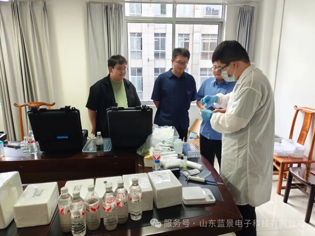 蓝景 黔南州福泉市人民检察院水质/食品仪器使用培训