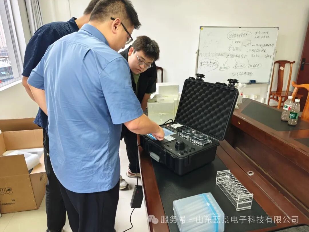 蓝景 黔南州福泉市人民检察院水质/食品仪器使用培训