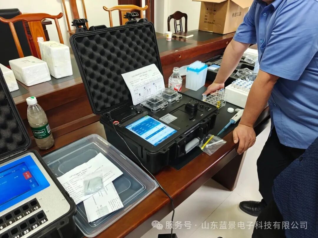 蓝景 黔南州福泉市人民检察院水质/食品仪器使用培训