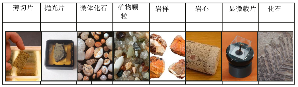 如何用数码显微镜分析未经过制备的地质样品
