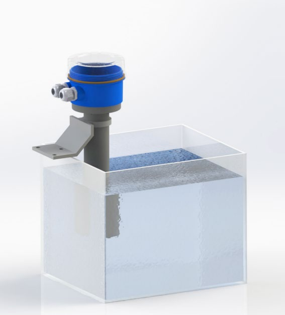 楚一在线浓度分析仪浸入式安装示意图