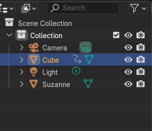 Blender操作界面