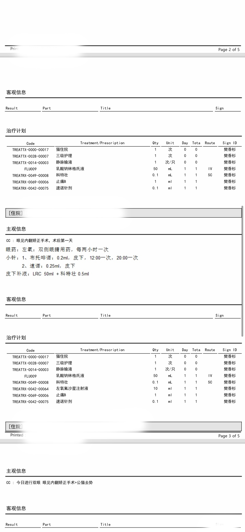 猫眼睑内翻手术多少钱