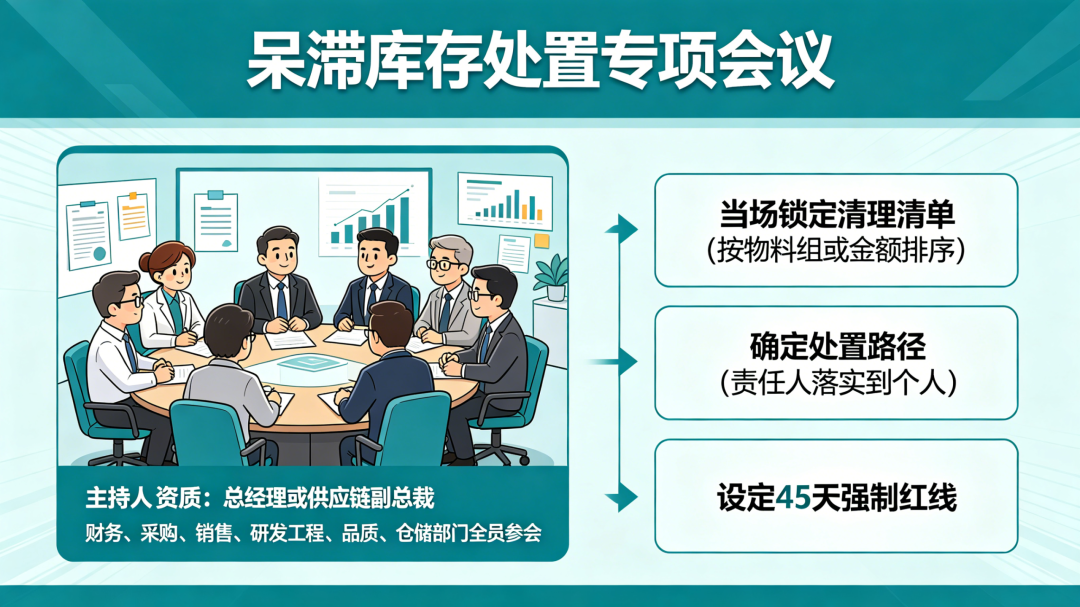 呆滞库存清不动？45天强制落地法来了