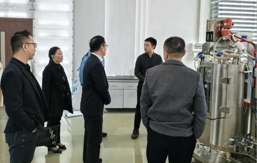 廣州市工信局蒞臨走訪，祝賀艾貝泰入圍揭榜掛帥