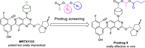 可口服的KRAS（G12D）抑制劑9號(hào)化合物設(shè)計(jì)思路及結(jié)構(gòu)