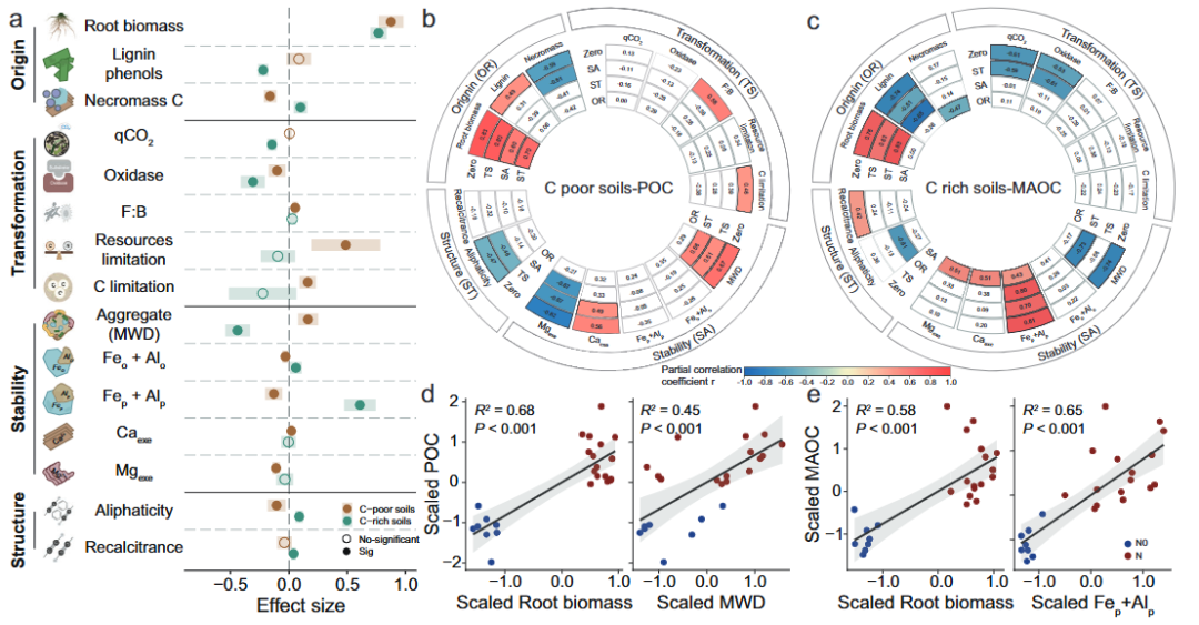 文献解读| 土壤有机碳阈值控制肥料对全球农田碳积累的影响