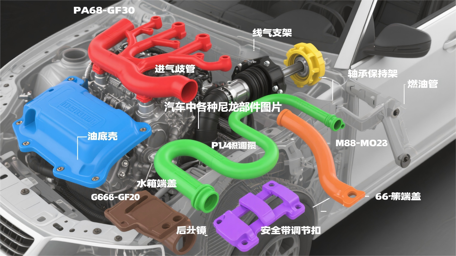 尼龙在汽车零部件应用