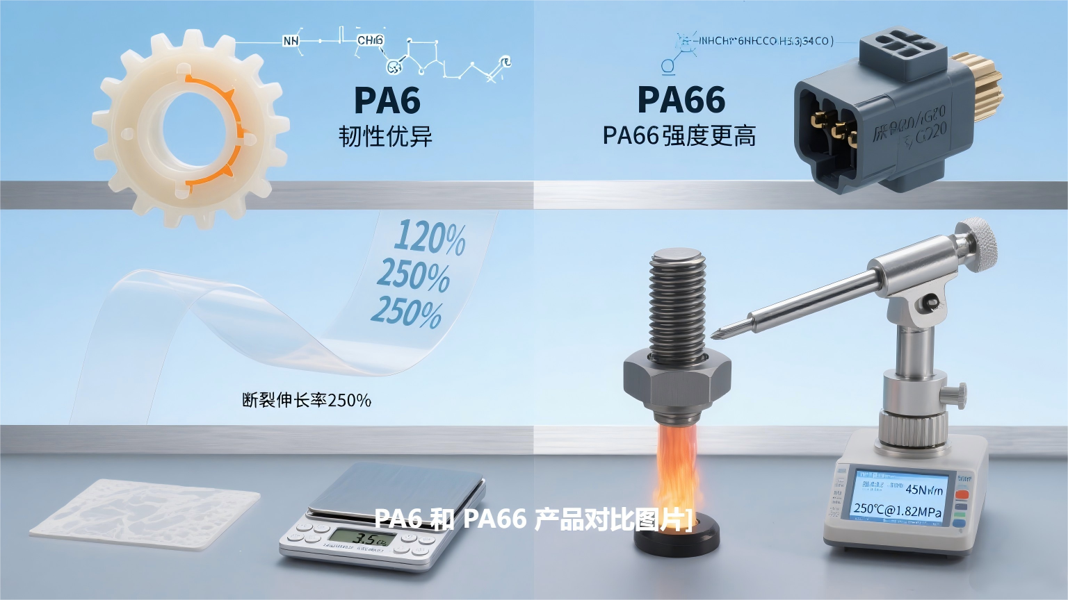尼龙6、尼龙66产品对比图