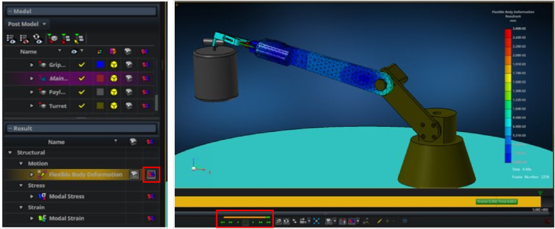 设计仿真 | 基于Adams Modeler实现柔性体生成及应力恢复的图11