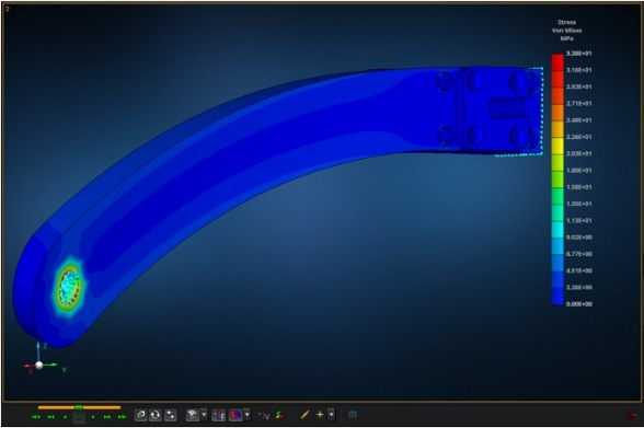 设计仿真 | 基于Adams Modeler实现柔性体生成及应力恢复的图15