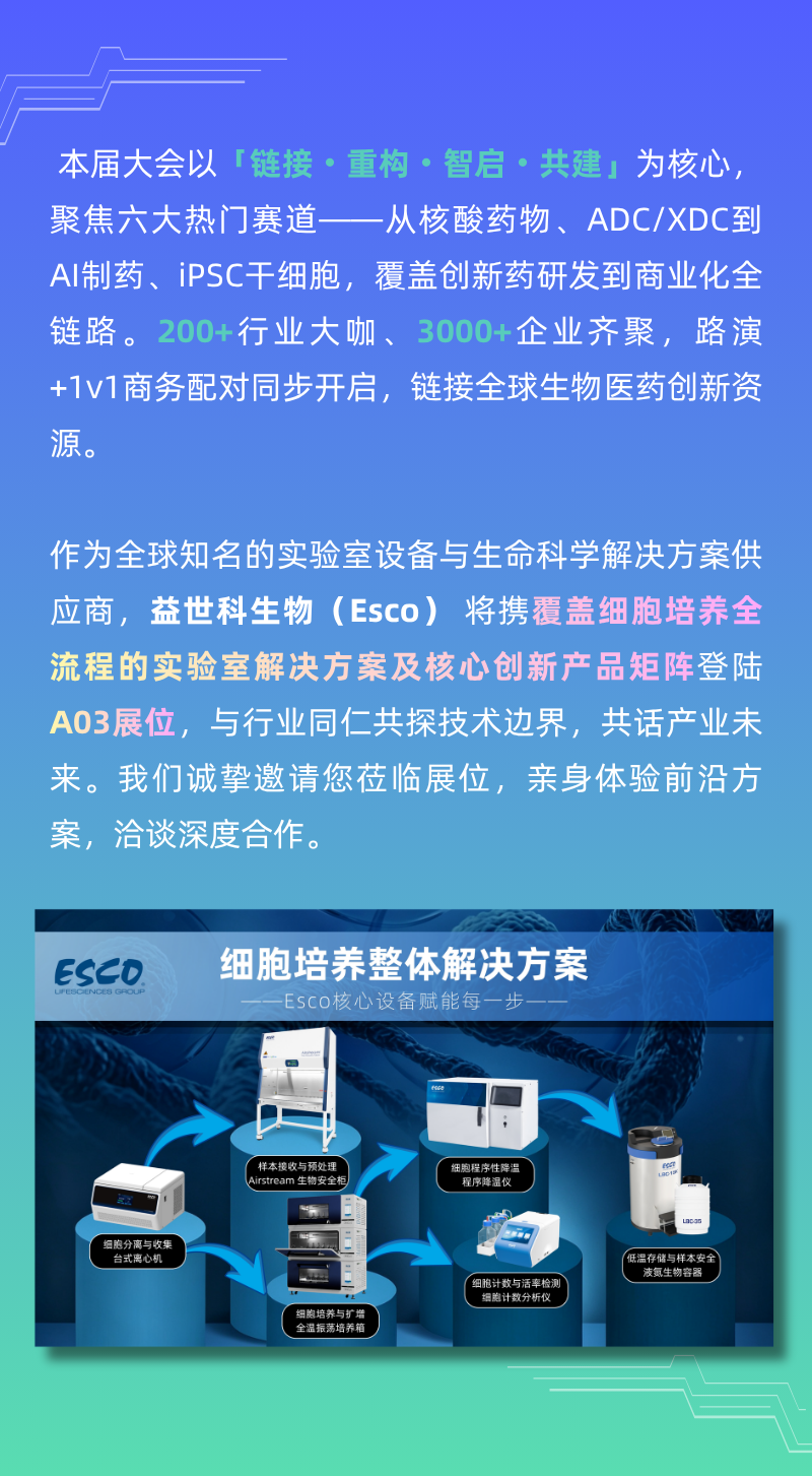 链接未来，智启新程 | 益世科生物邀您共赴BioCon 2026