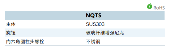 【标准】NBK的快速夹紧紧固件