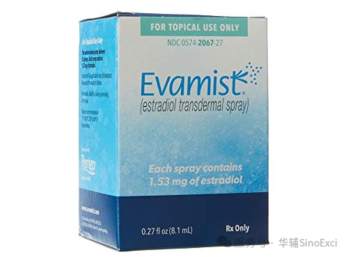 Amazon Pharmacy: EVAMIST 1.53 MG (56 SPRAYS) TOP SPRAY