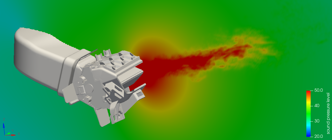CFD专栏丨空调管路流动噪声LBM仿真的图25