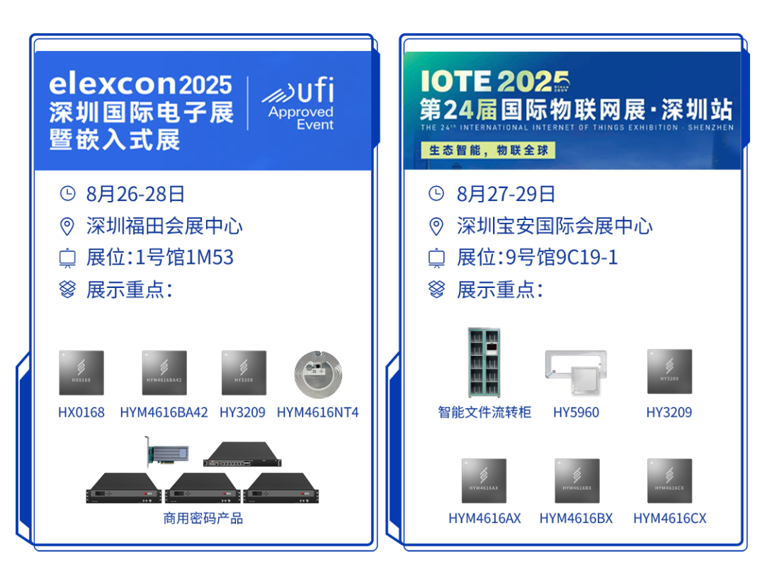 倒计时10天！华翼微电子邀您共聚深圳国际物联网展与深圳国际电子展