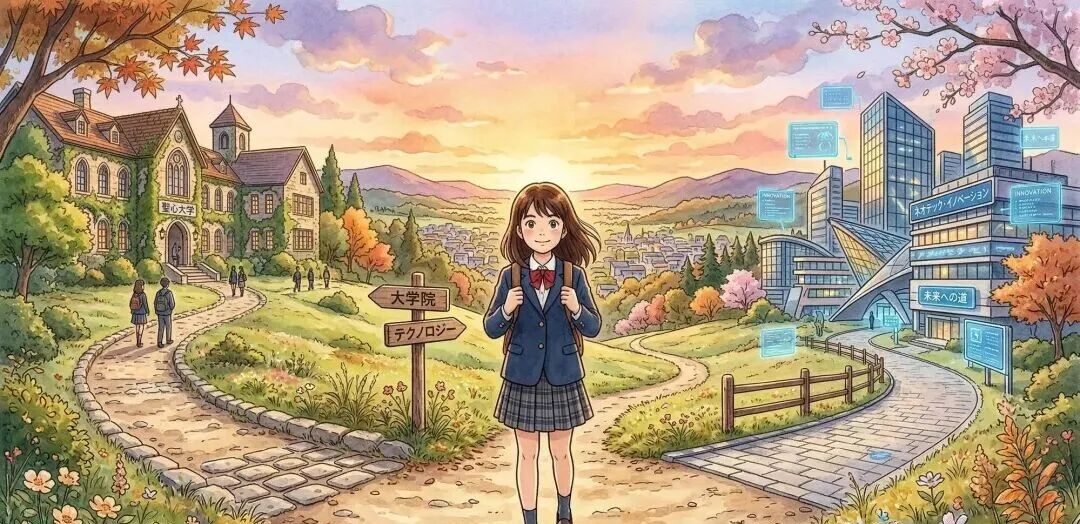 吉卜力风格：高中生的选择之路