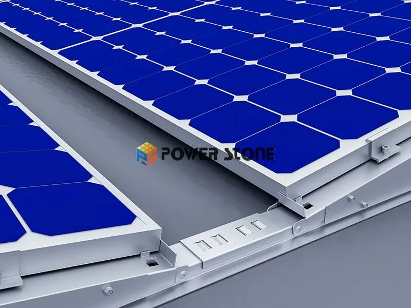 solar panel installation on roof 