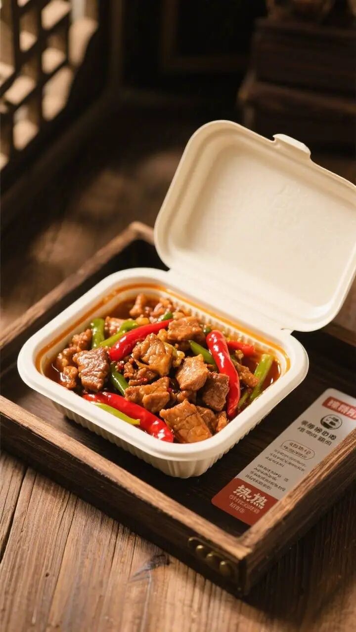 辣椒炒肉风味预制菜