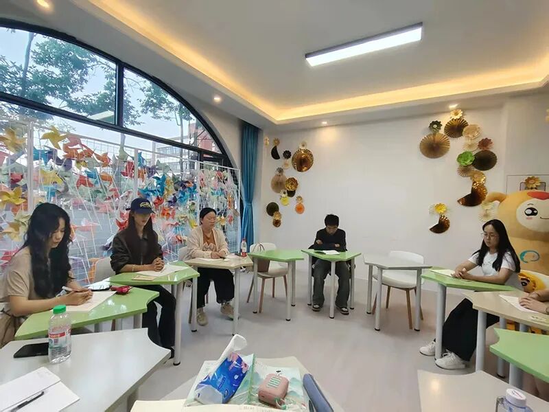 【2】心理倾听员培训。云南财经职业学院供图