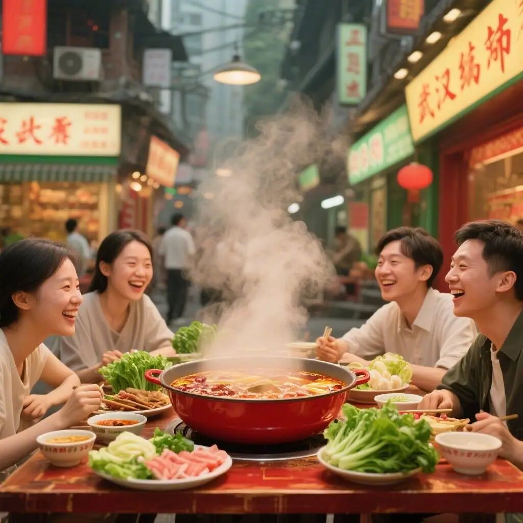 武汉街头美食火锅章节配图右侧
