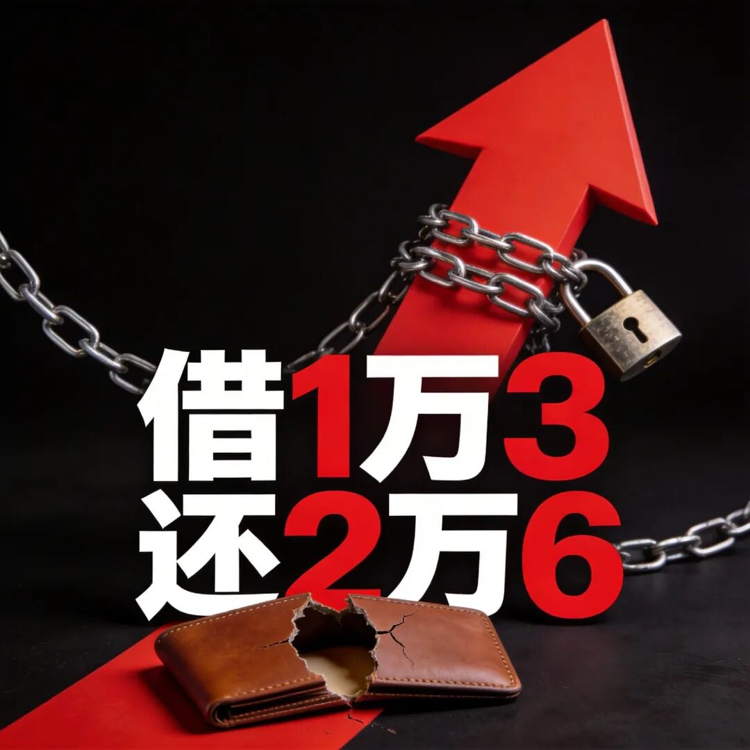 网贷陷阱警示 贷款诈骗识别 金融风险防范 非法贷款中介警示 高利贷陷阱识别 贷款防骗知识 金融安全警示 武汉贷款防骗